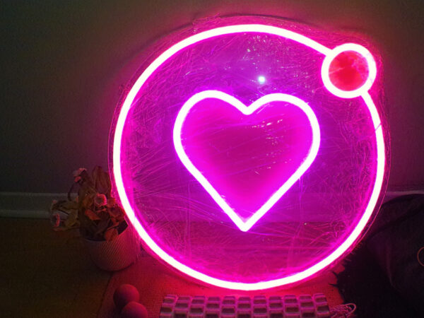 Big neon light